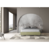 Letto Sommier imbottito Matrimoniale 160x190 cm Azelia
