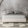 Letto Sommier imbottito Matrimoniale 160x200 cm Azelia