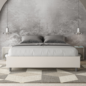Zoom Letto Sommier imbottito Matrimoniale 160x210 cm Azelia