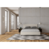Letto imbottito Matrimoniale 160x190 cm Adele