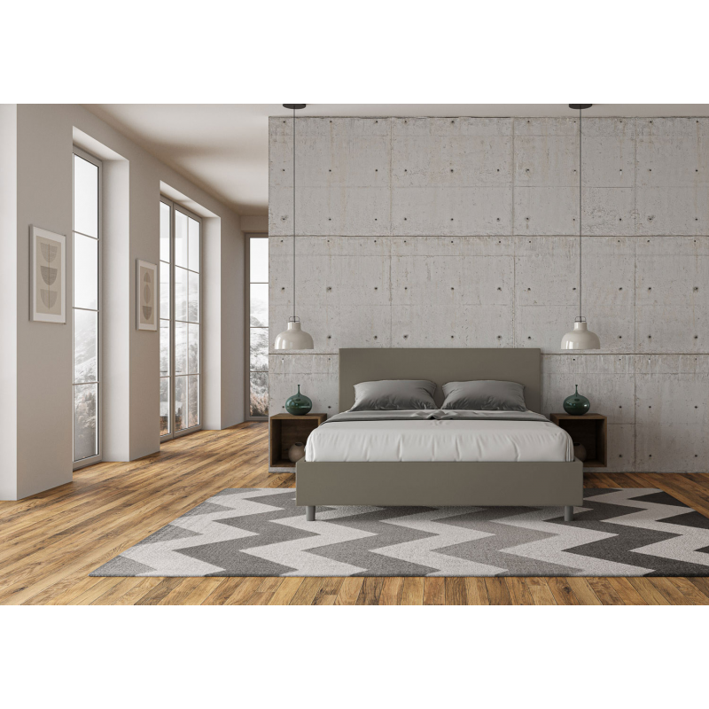 Letto imbottito Matrimoniale 160x190 cm Adele