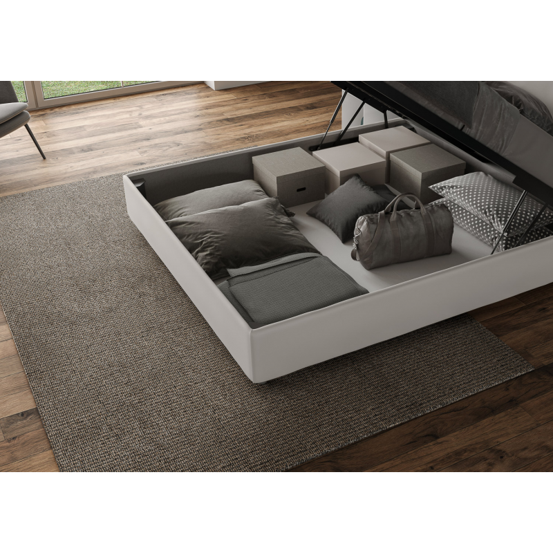 Letto imbottito Matrimoniale 160x190 cm Adele