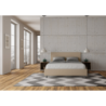 Letto imbottito Matrimoniale 160x190 cm Adele