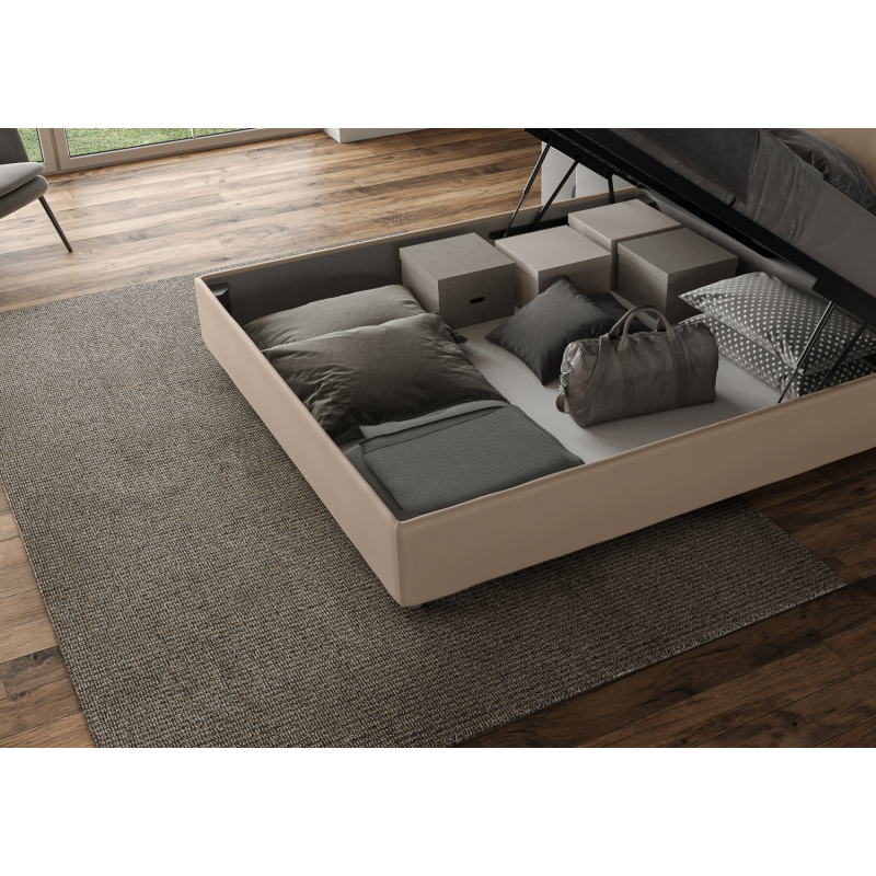 Letto imbottito Matrimoniale 160x190 cm Adele