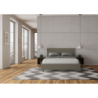 Letto imbottito Matrimoniale 160x190 cm Adele