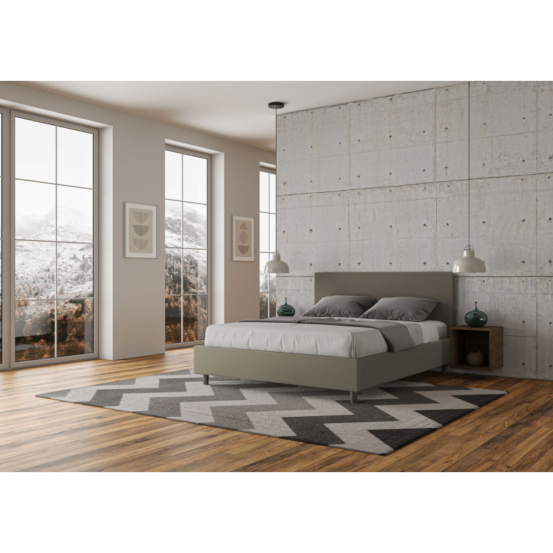 Letto imbottito Matrimoniale 160x190 cm Adele