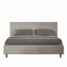 Letto imbottito Matrimoniale 160x190 cm tessuto Era Adele