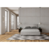 Letto imbottito Matrimoniale 160x210 cm tessuto Aragona Adele