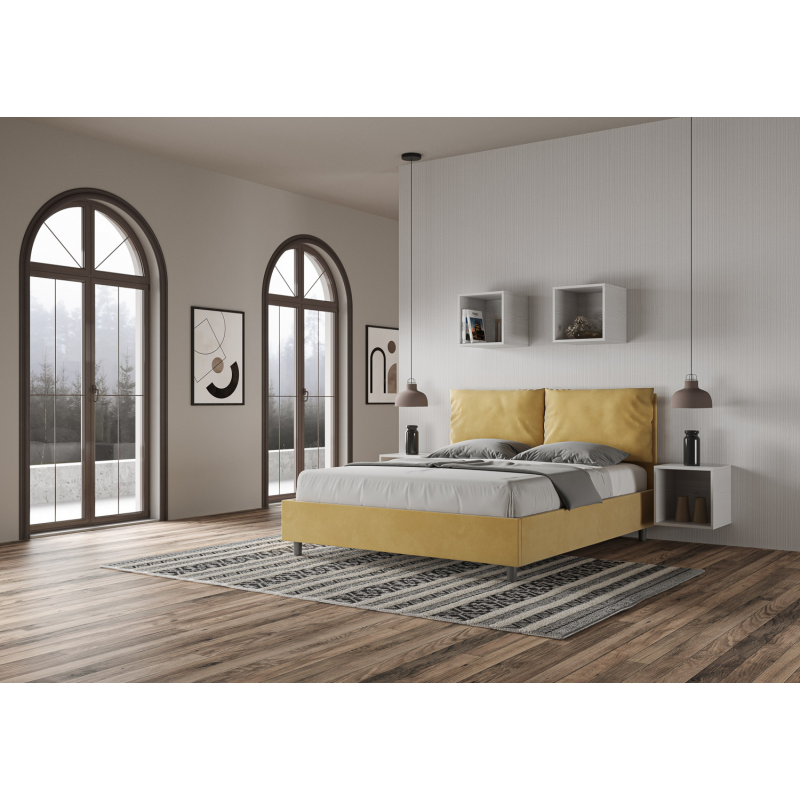 Letto imbottito Matrimoniale 160x190 cm Antea