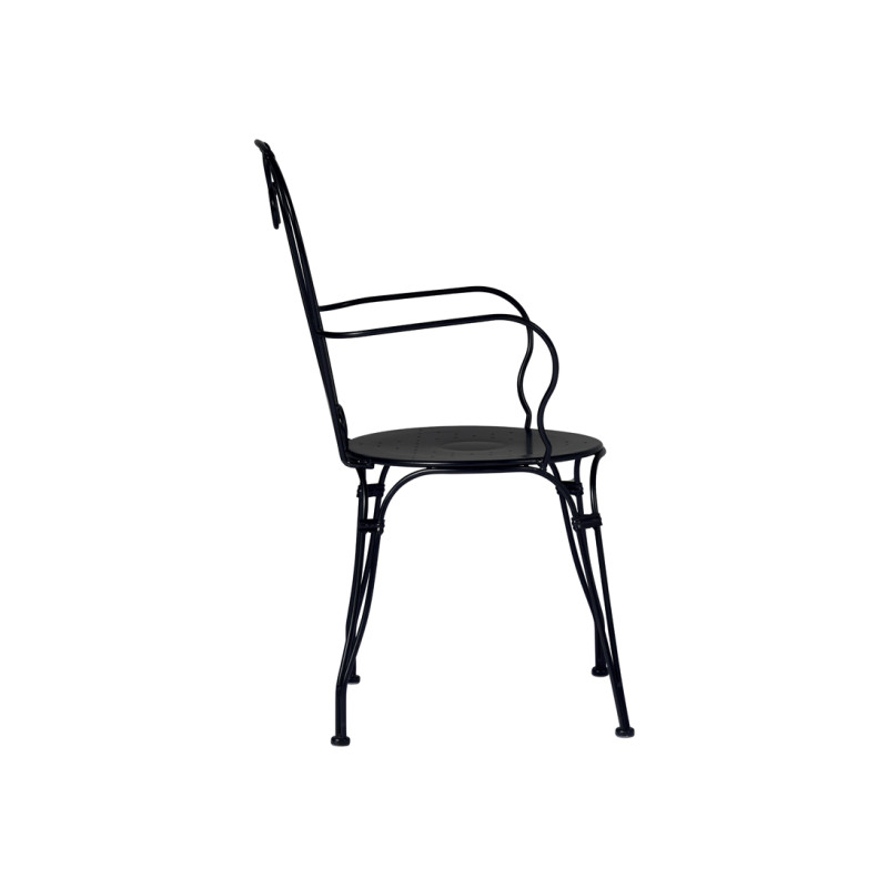 Set 2 Sedie Stresa Moia con braccioli ferro esterno resistente