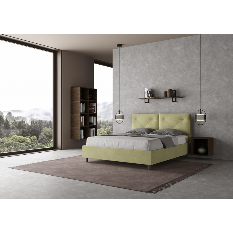 Letto imbottito Matrimoniale 160x190 cm Appia