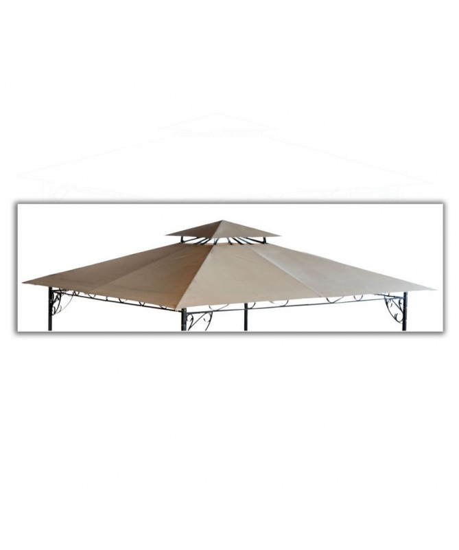 Ricambio tetto per gazebo Riccioli - 2 x 3
