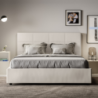 Letto imbottito Matrimoniale 160x190 cm Mika