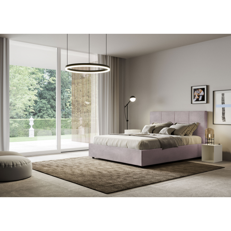 Letto imbottito Matrimoniale 160x190 cm Mika