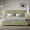Letto imbottito Matrimoniale 160x190 cm Mika