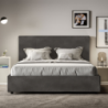 Letto imbottito Matrimoniale 160x190 cm Mika