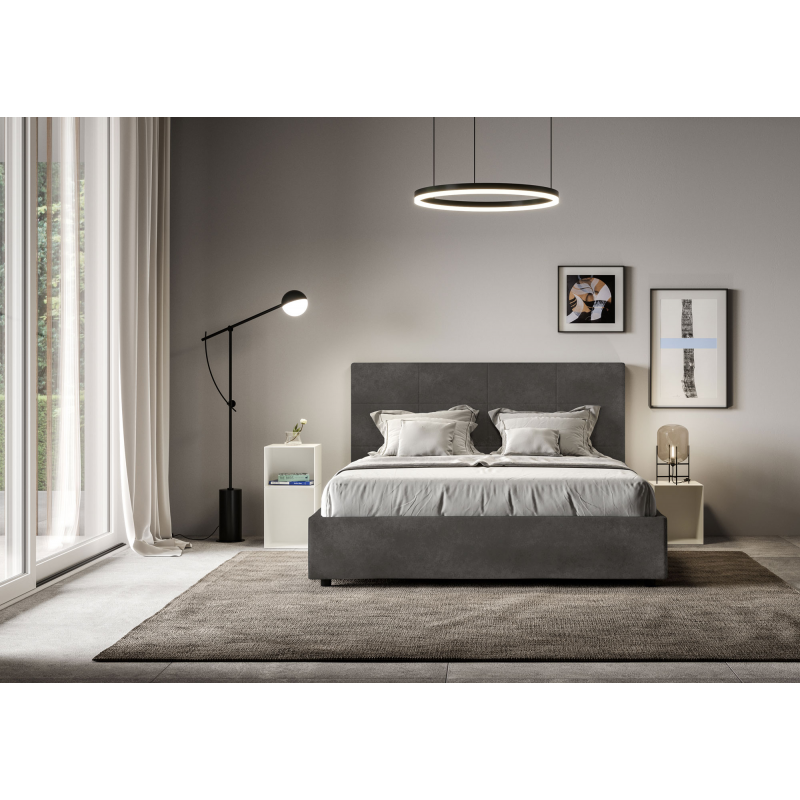 Letto imbottito Matrimoniale 160x190 cm Mika