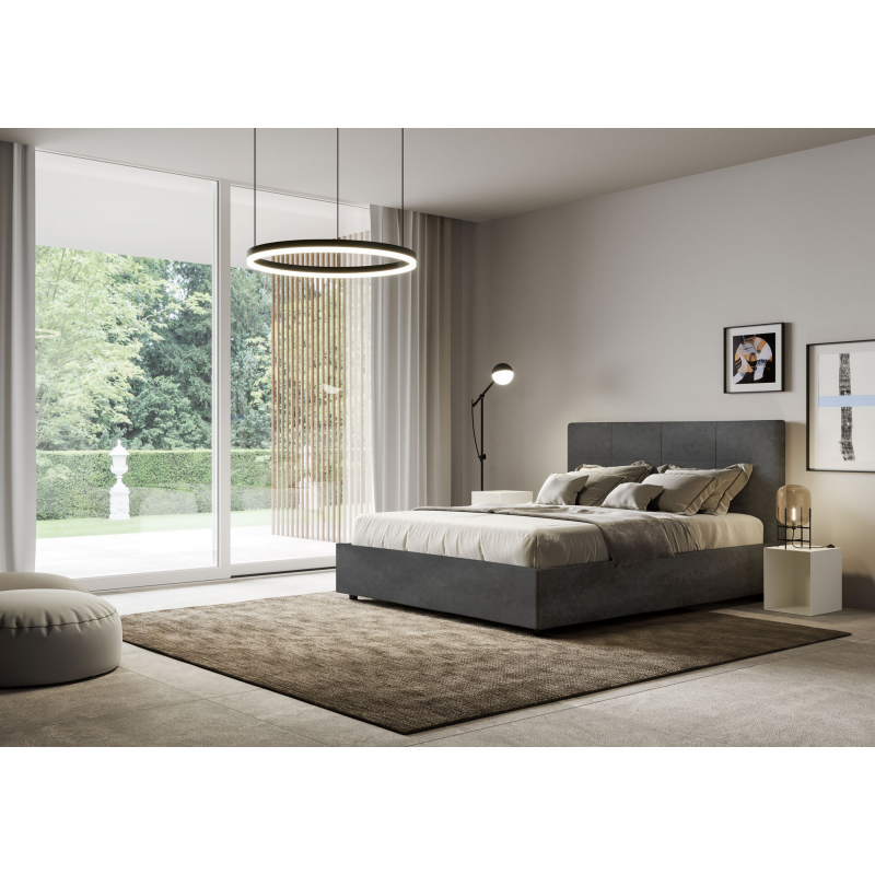 Letto imbottito Matrimoniale 160x190 cm Mika