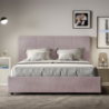 Letto imbottito Matrimoniale 160x190 cm Mika
