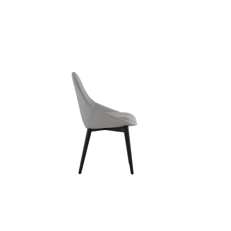 Set di 4 Sedie in tessuto Astrid 58cm X 49cm H 85cm Stones