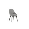 Set di 4 Sedie in tessuto Astrid 58cm X 49cm H 85cm Stones