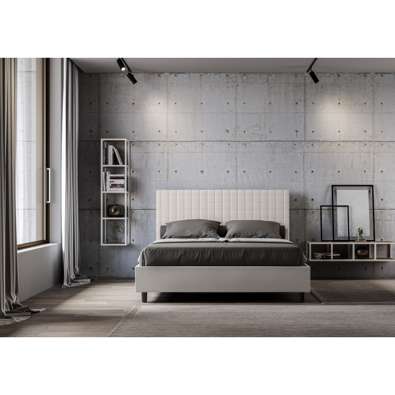 Letto imbottito Matrimoniale 160x190 cm Sunny