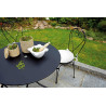 Set 2 sedie Stresa Moia ferro esterno giardino resistente design