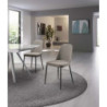 Set di 4 Sedie in tessuto Tamara 55cm X 46cm H 85cm Stones
