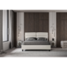 Letto imbottito Matrimoniale 160x190 cm Nandy