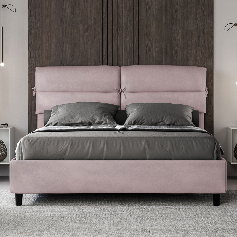 Letto imbottito Matrimoniale 160x190 cm Nandy
