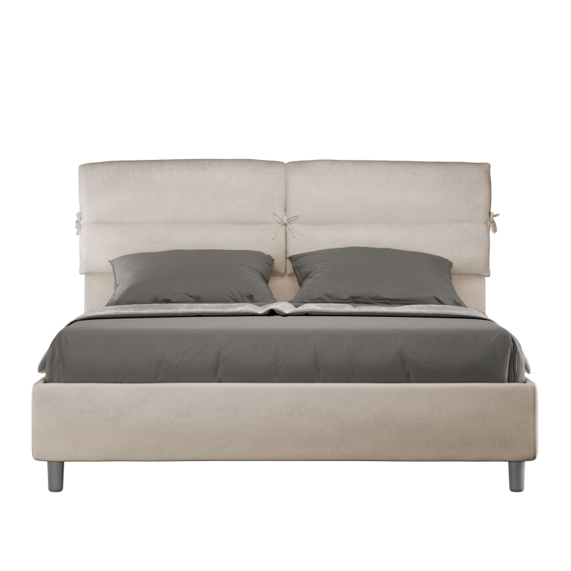 Letto imbottito Matrimoniale 160x190 cm Nandy