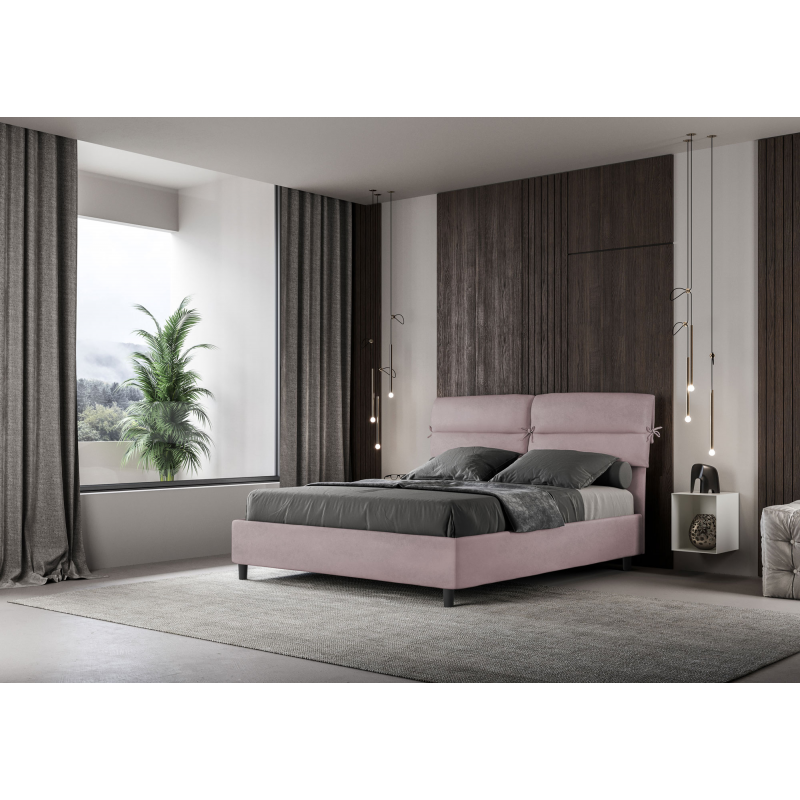 Letto imbottito Matrimoniale 160x190 cm Nandy