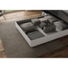 Letto imbottito Matrimoniale 160x190 cm Langre