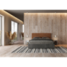 Letto imbottito Matrimoniale 160x200 cm tessuto Era Arla