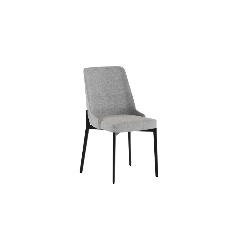 Set di 4 Sedie in tessuto Ambra 48cm X 58.5cm H 89cm Stones