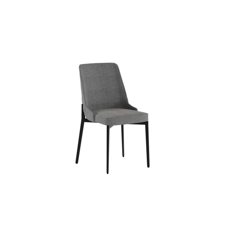 Set di 4 Sedie in tessuto Ambra 48cm X 58.5cm H 89cm Stones