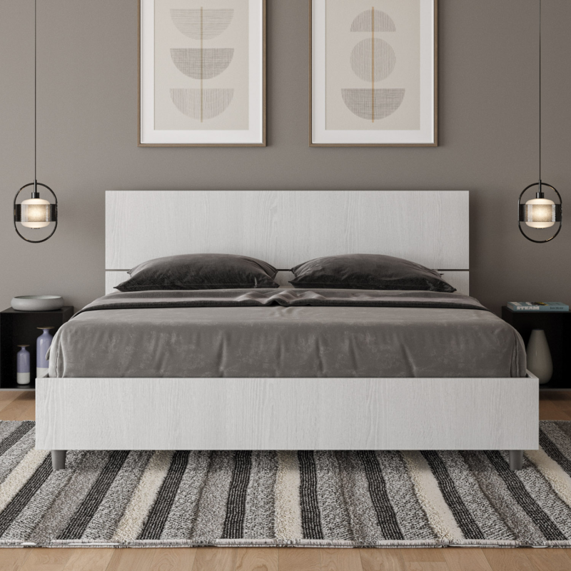 Letto Matrimoniale 160x190 cm testata inclinata Demas