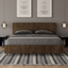 Letto Matrimoniale 160x190 cm testata inclinata Demas