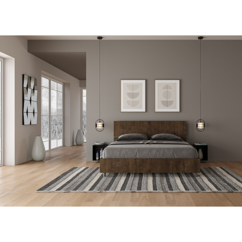 Letto Matrimoniale 160x190 cm testata inclinata Demas
