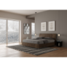 Letto Matrimoniale 160x190 cm testata inclinata Demas