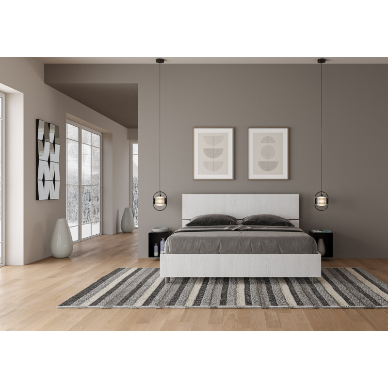 Letto Matrimoniale 160x190 cm testata inclinata Demas