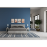 Letto Matrimoniale 160x190 cm testata dritta con doghe Ankel