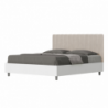 Letto Matrimoniale 160x190 cm struttura bianco frassino testata Kaia