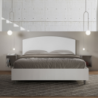 Letto Matrimoniale 160x200 cm struttura bianco frassino testata Antilia