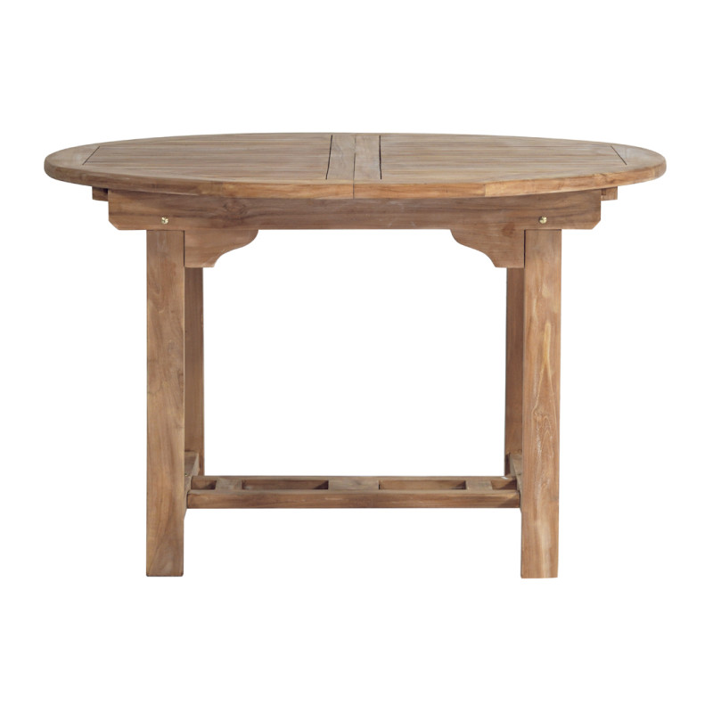 Tavolo Moia Capraia tondo estensibile legno teak 170cm giardino