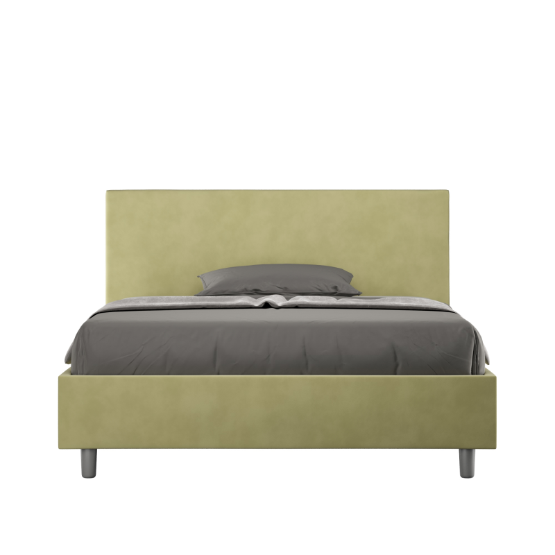 Letto imbottito Matrimoniale francese 140x190 cm Adele