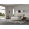 Letto imbottito Matrimoniale francese 140x190 cm Adele