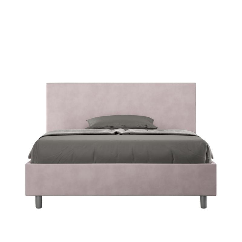 Letto imbottito Matrimoniale francese 140x200 cm Adele