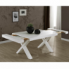 Tavolo allungabile Gondar 180x100 bianco larice
