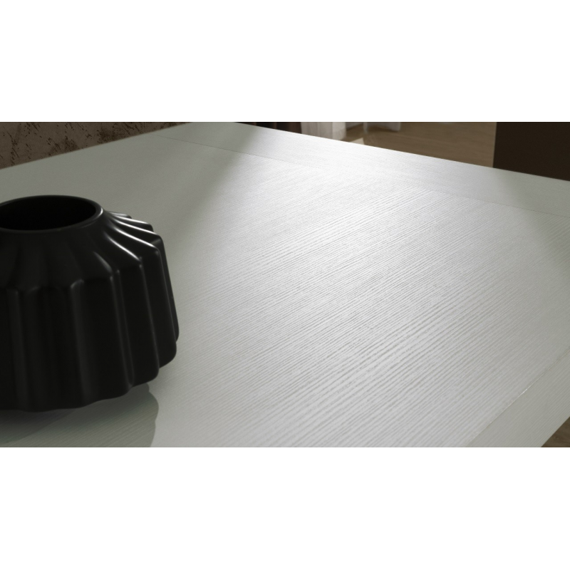 Tavolo allungabile Gondar 180x100 bianco larice